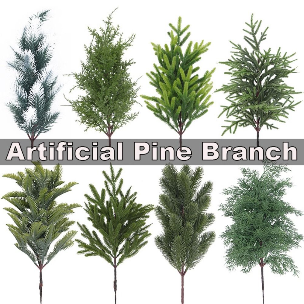 Christmas Tree Artificial - Yeşil Yapay Çam Dalı Noel Ağacı