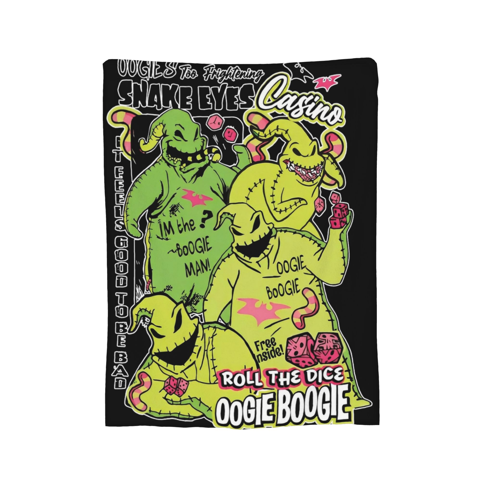 Noel Öncesi Kabus Oogie Boogie - Christmas Throw Blanket incelemesi ve fiyatı
