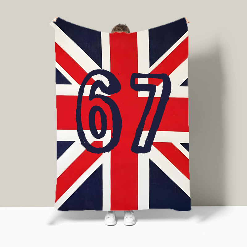 Union Jack Bayrağı Meme Numara - Christmas Throw Blanket incelemesi ve fiyatı