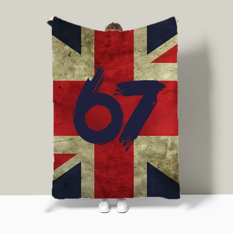Union Jack Bayrağı Meme Numara - Christmas Throw Blanket incelemesi ve fiyatı