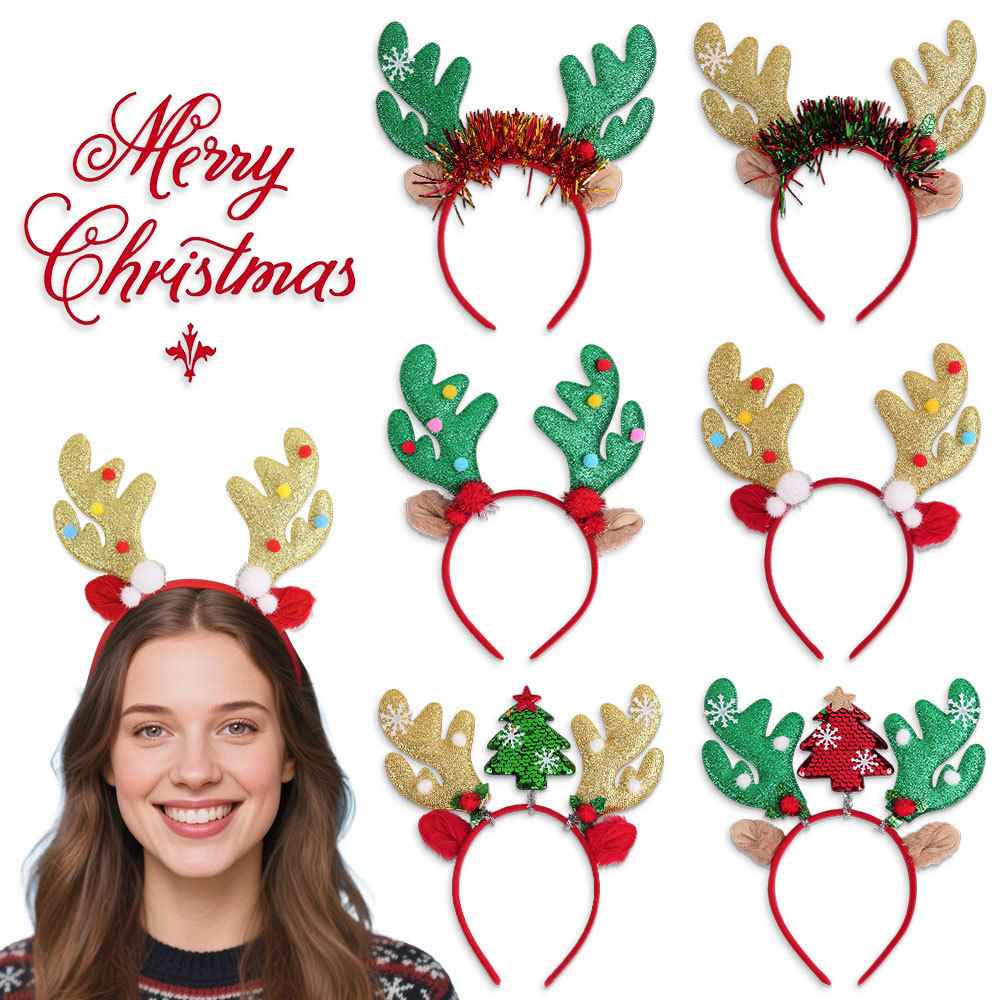 Mutlu Noeller Kafa Bandı Ren G - Reindeer Antlers Headband incelemesi ve fiyatı